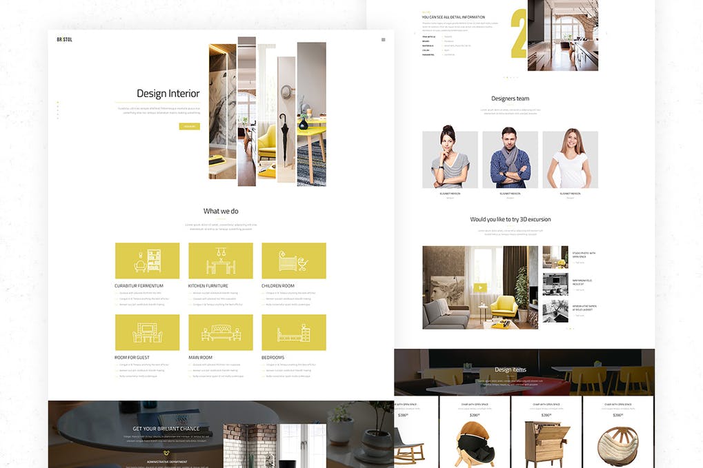 Free e-commerce HTML template for download